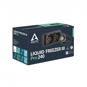 Arctic Liquid Freezer III Pro 240 AiO vízhűtés - 240 mm, fekete (ACFRE00178A)
